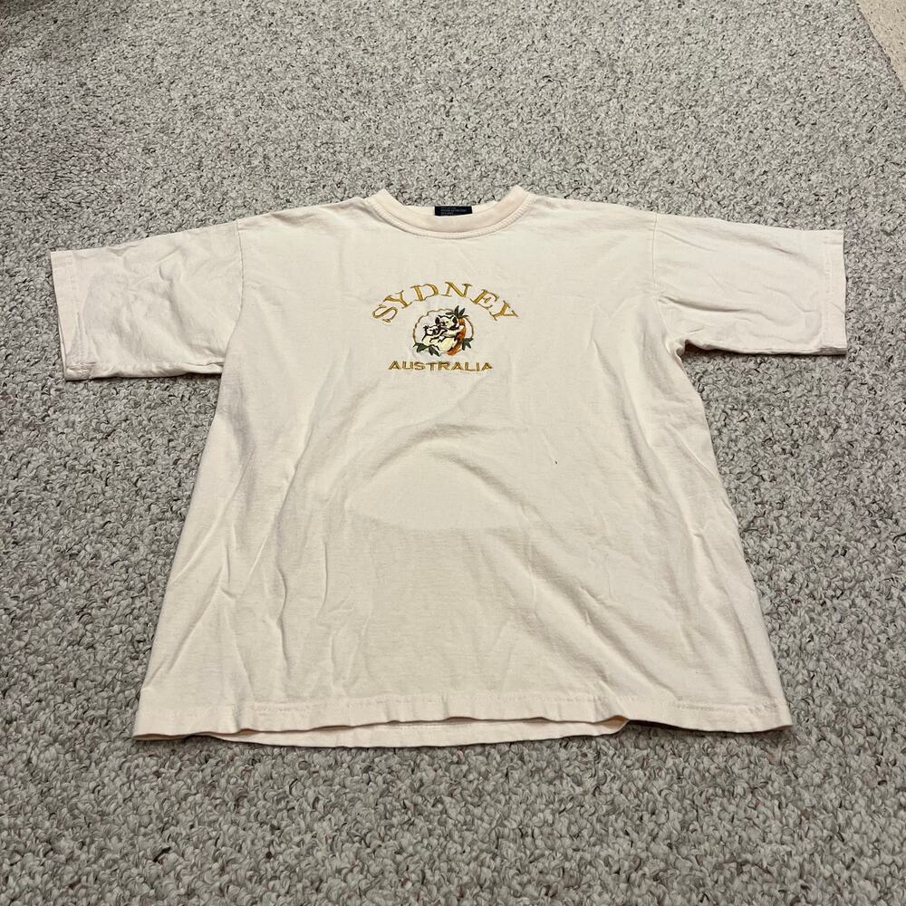 Sydney Australia Short Sleeve T-Shirt M Embroidered Casual Lightweight Tourist